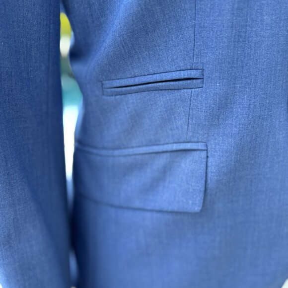 Beautiful Banana Republic 2- Piece Skirt and Jacket Set in Periwinkle- Size 10 - Picture 2 of 4